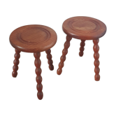 Tabourets en bois