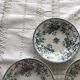 Set of 4 plates of the faience factory of gien