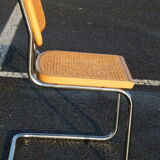 Cesca B32 chairs by Marcel Breuer Italian edition