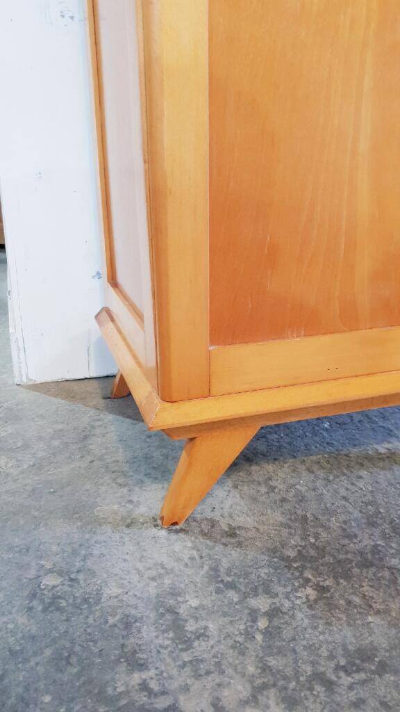 Vintage boarding school cabinet