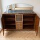 Buffet Art Déco bois et marbre
