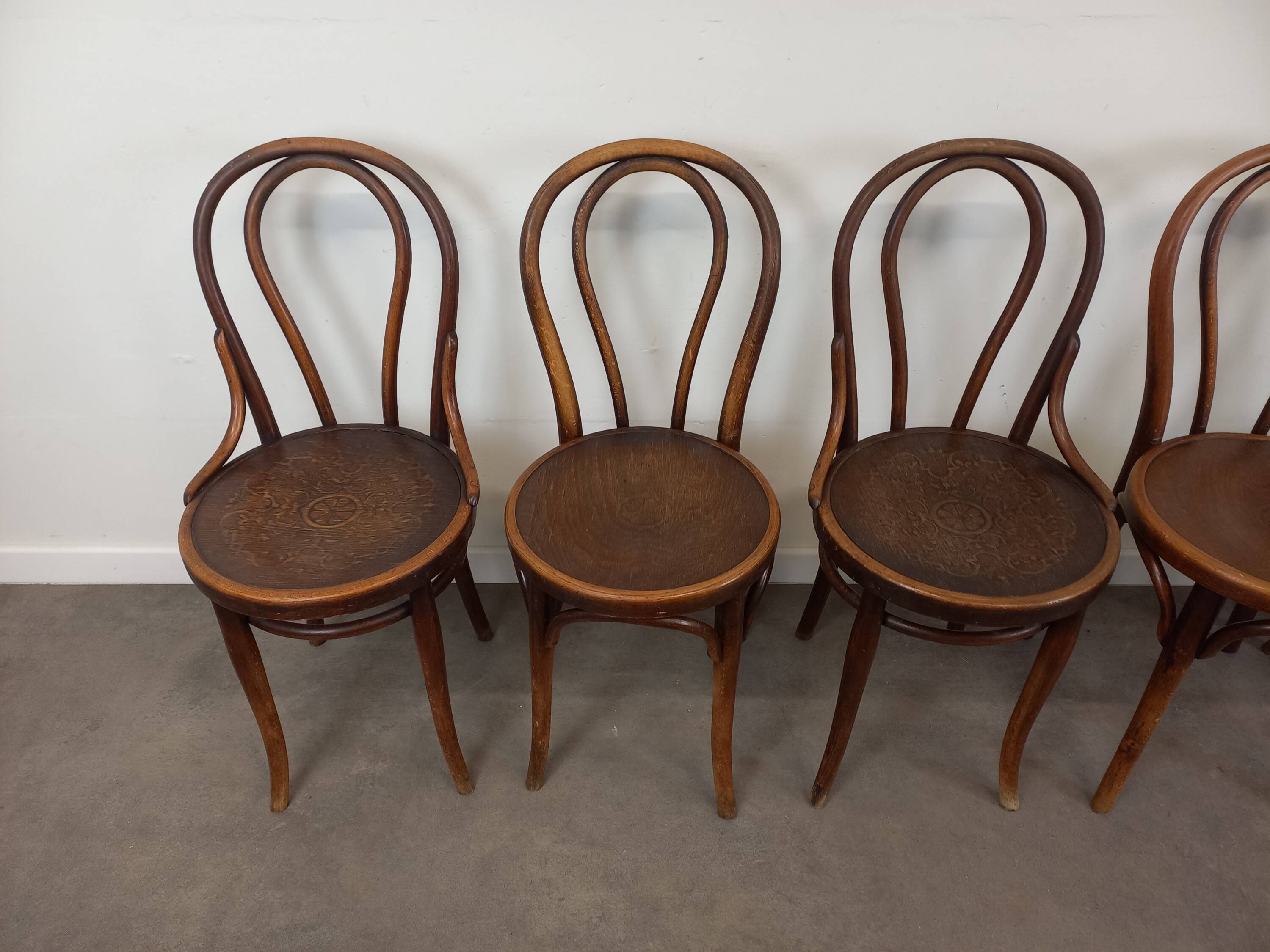 Thonet Bistro Chairs, Set of 6