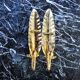 Pair of "leaf" sconces by Ferro Arte, Spain, 1960