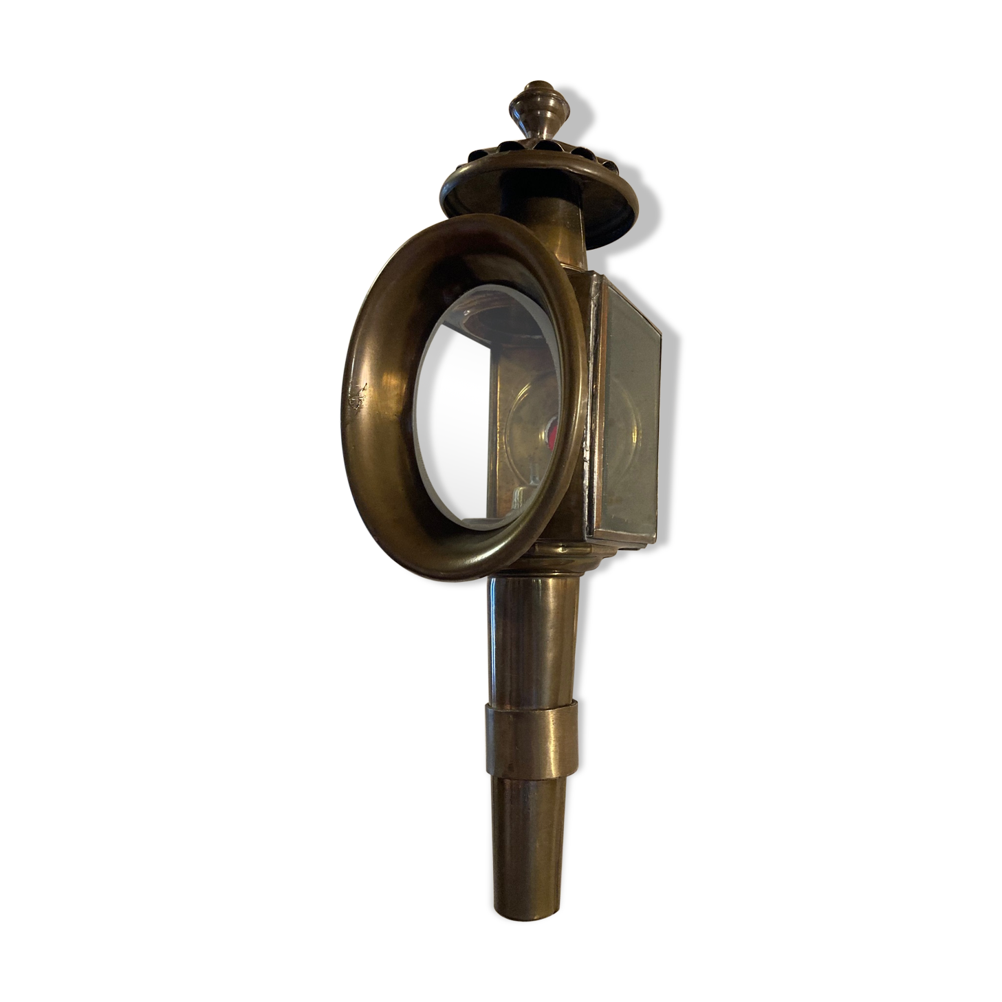 Copper fiacre lantern