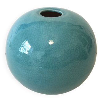 Blue Sphere Vase
