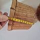 set of 2 flower pot covers made of new vintage bamboo rattan