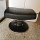 Stressless chair ekorness jazz grained leather and his foot rests