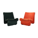Pair of Easychairs by Jan Dranger and Johan Huldt 1970s