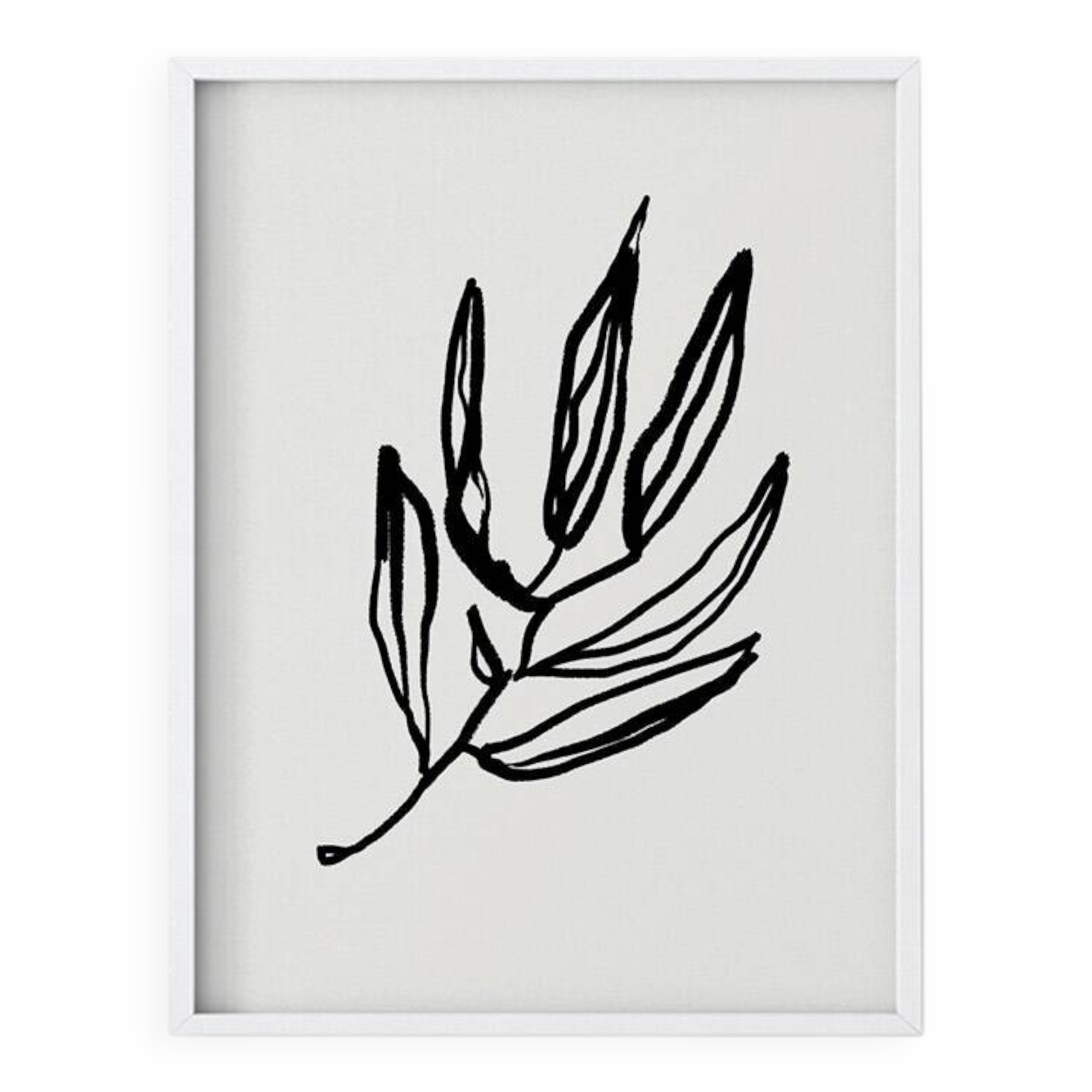 Botanical illustration giclee print, 50x70