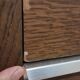 Vintage Swiss desk from the 60s/70s – wood & metal – 120 cm