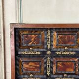 Cabinet in blackened wood and blond tortoiseshell, Italy, late 17th century