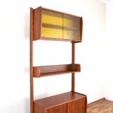 Mid-Century Teak Veno Wall Unit, 1960s.