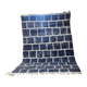 Authentic Beniouarain rug 300x200 cm midnight blue – Moroccan Berber