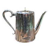 Théière en métal argenté