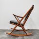 Teak rocking chair MCM Model 182 by Frank Reenskaug for Bramin