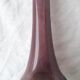 Purple glass bud vase