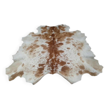 Genuine cowhide rug 1.9 x 1.9 m - Ref. 37