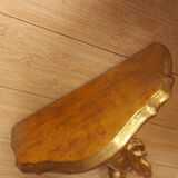Shelf , Wall console gilded cherub