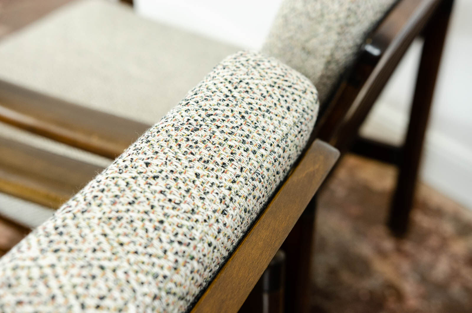 Pair of B-7522 armchairs by Zenon Bączyk