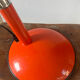 Vintage orange metal lamp