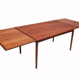 Table à manger extensible des années 1960 en teck, format XL