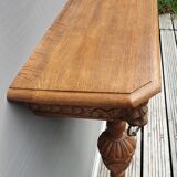 Neo-Gothic lion-headed applique console