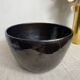 Glazed ceramic salad bowl