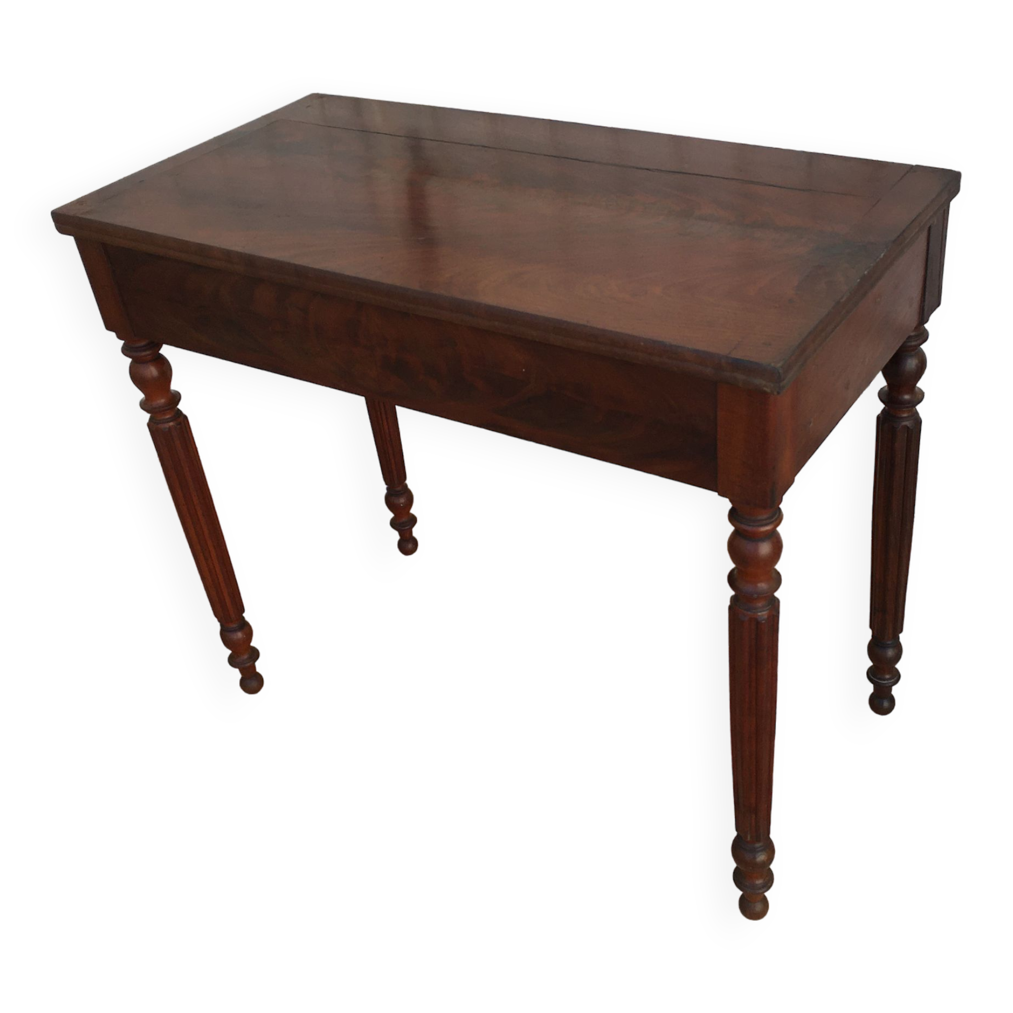 Louis Philippe console in mahogany 19th century