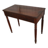 Louis Philippe console in mahogany 19th century