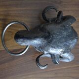 Heurtoir belier en bronze