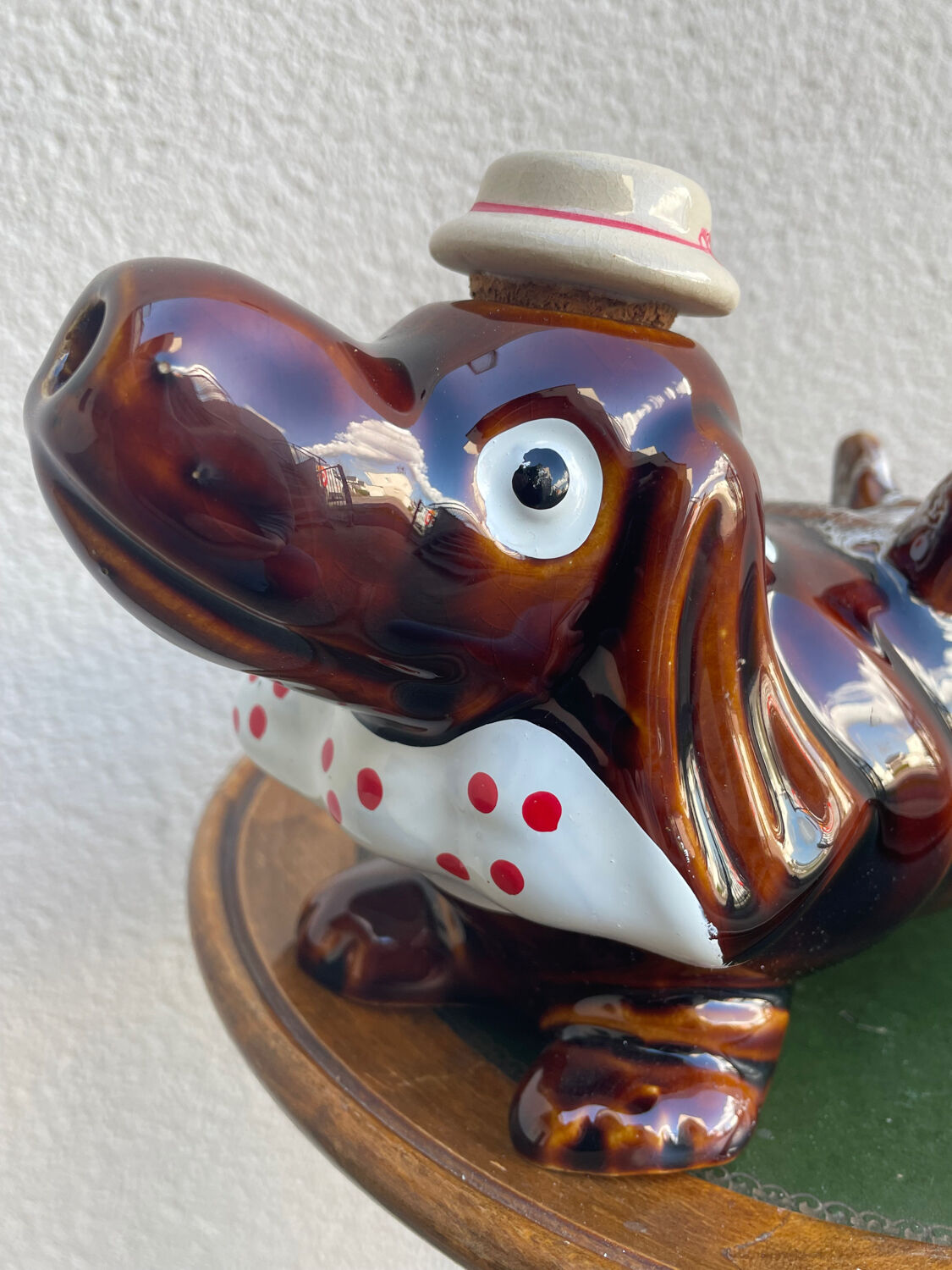 Vintage Dachshund decanter