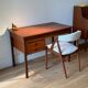 Scandinavian vintage teak desk / dressing table "Arnold"