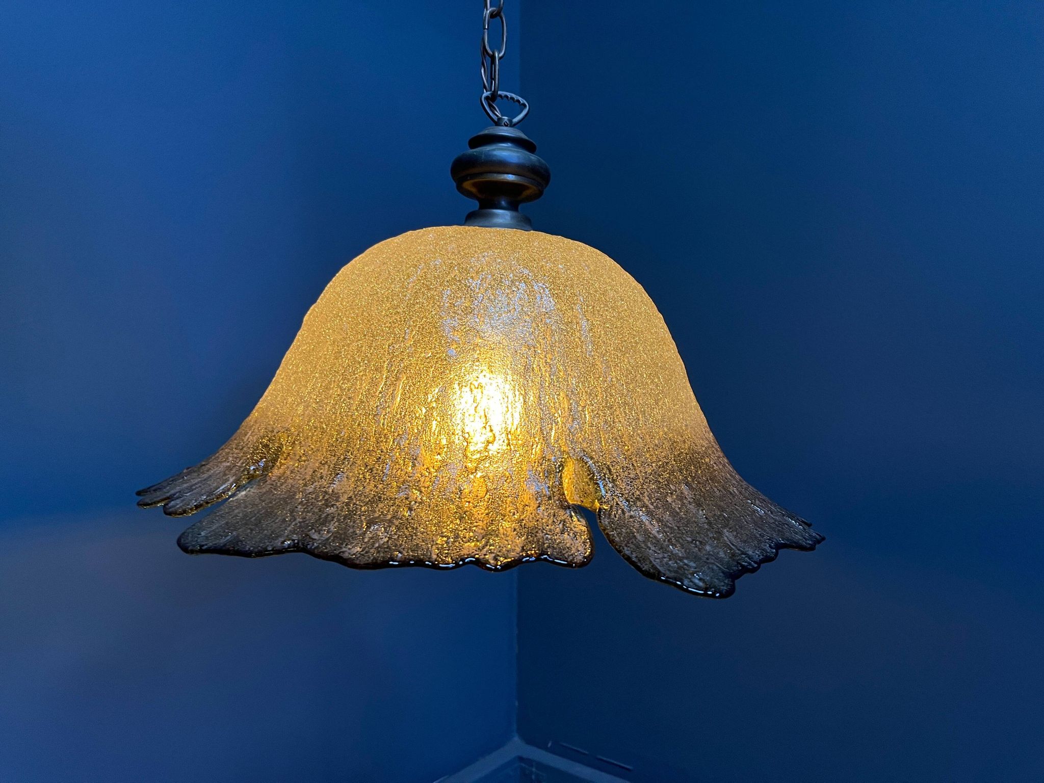 Vintage Murano glass pendant light, 1960s