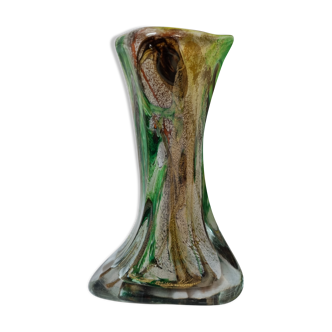 Vase of Raymond Branlé in Biot glass paste