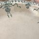 Round dish Gien porcelain Iron earth "Venice"