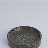 Mid-Century Modern Brown Stoneware Rubus Bowl by Gunnar Nylund for Rörstrand