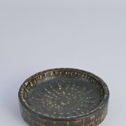 Mid-Century Modern Brown Stoneware Rubus Bowl by Gunnar Nylund for Rörstrand