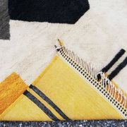 Handmade pure wool Beni Mrirt rug, size 150 x 250