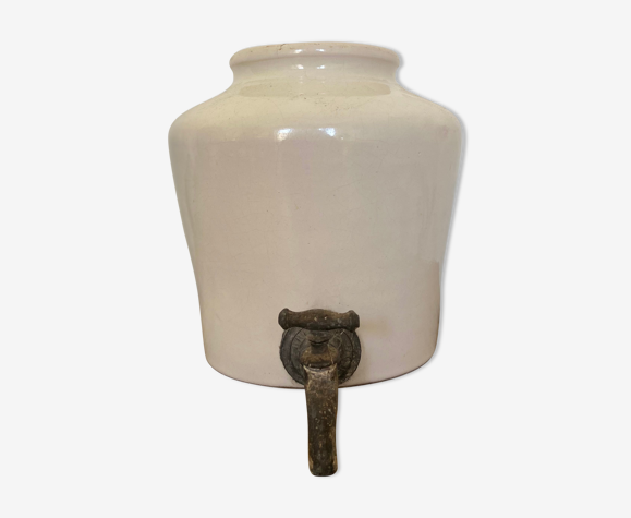 Vase en céramique blanc