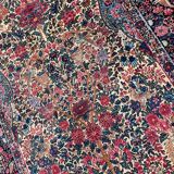 Ancient Persian carpet, Kirman Laver, circa 1880