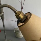 Workshop lamp, painted lampshade, 2m cable