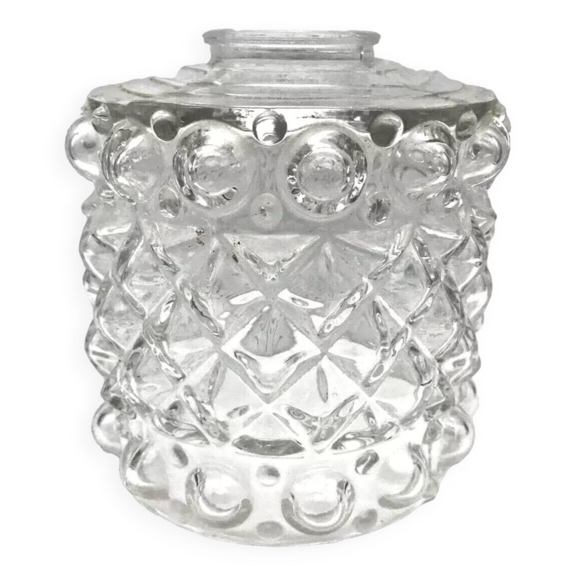 1970s Modernist "Bubble Glass" Lampshade