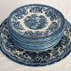 10 assiettes à dessert et plat Churchill The Georgian Collection  England