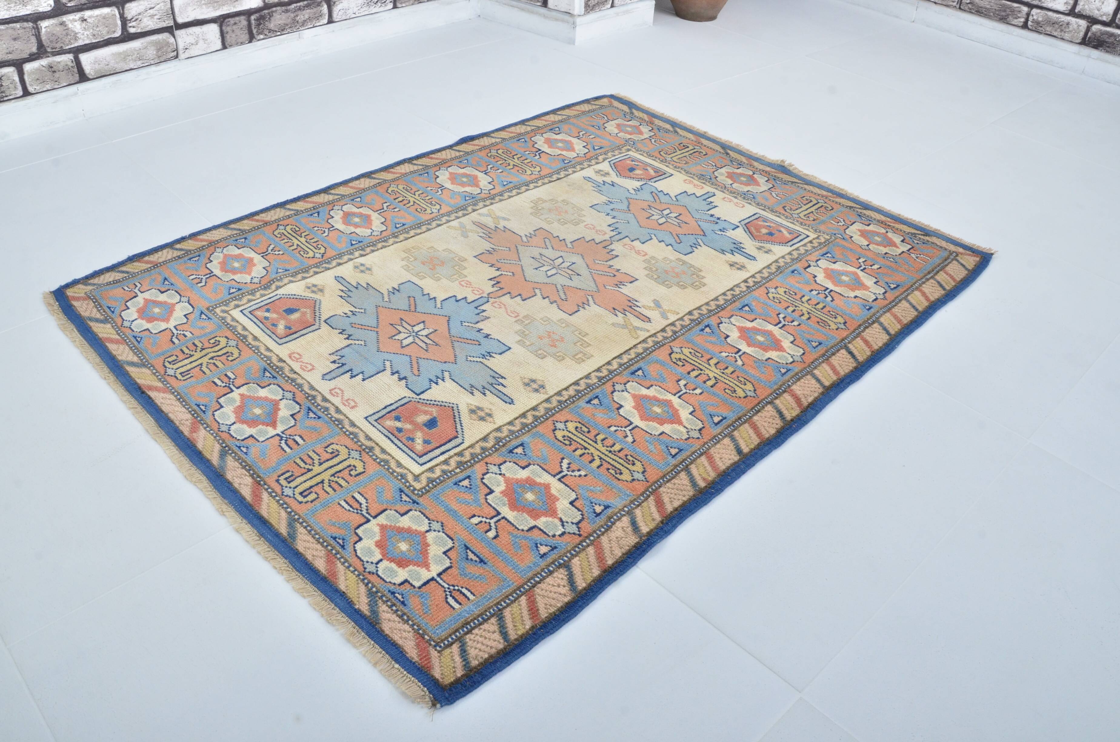 Oushak Vintage Wool Rug sku 3425