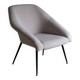 Gray boucle shell armchair | Germany | 1960s