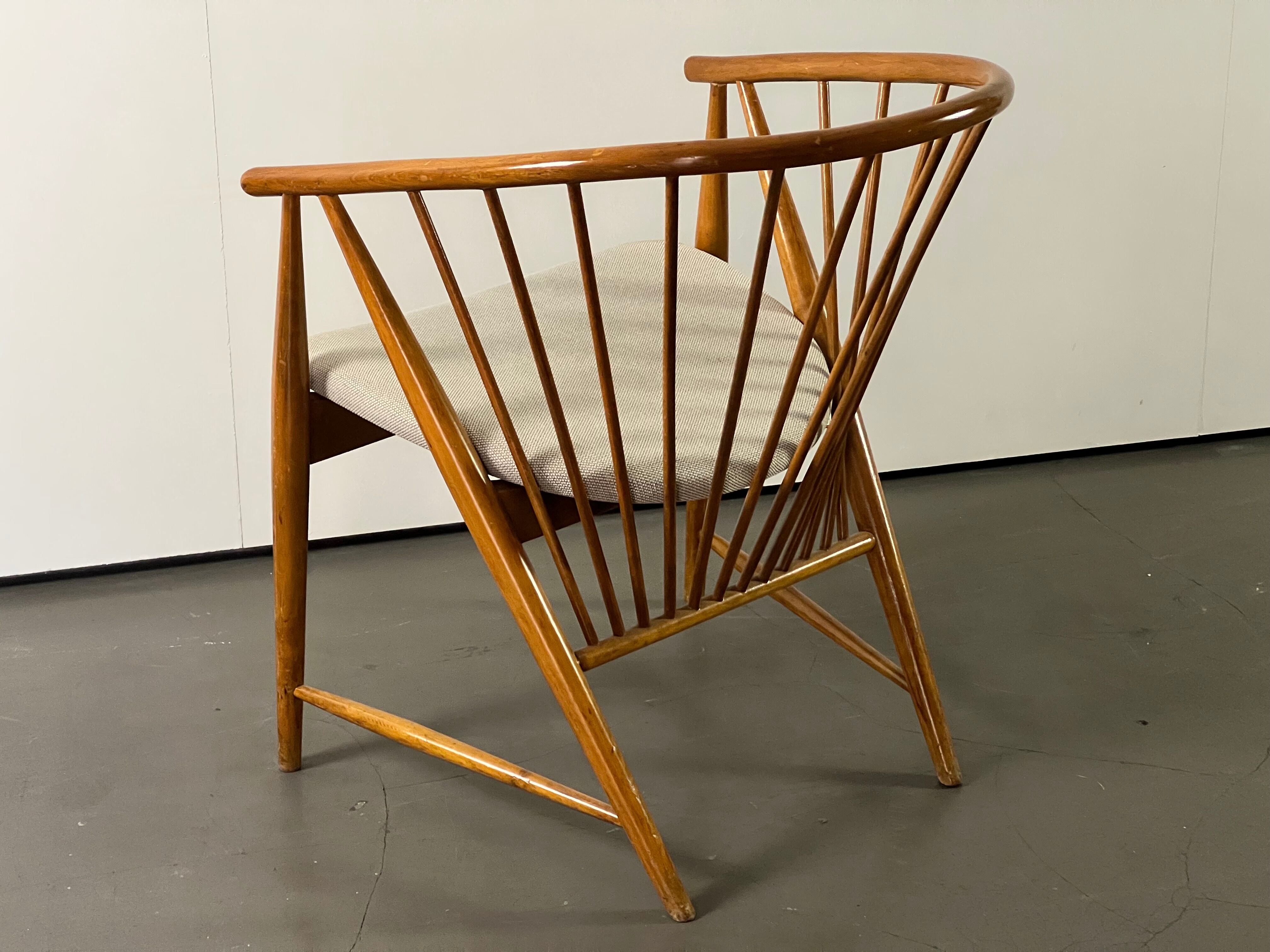 Maple chair by Sona Rosen, sweden 1950's