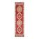 Vintage Turkish Hand-Knotted Wool Cotton Pink Runner Rug 88x342