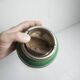 Space age ashtray 1970 italian design green