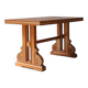 Art Deco coffee table in oak 1940's