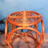 Rattan stool 1960s